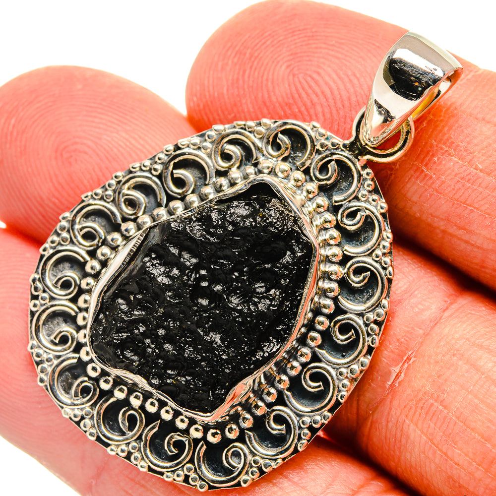 Tektite Pendants handcrafted by Anasilvercos - PD25042