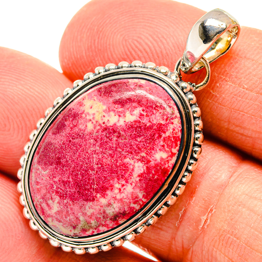 Thulite Pendants handcrafted by Anasilvercos - PD25050