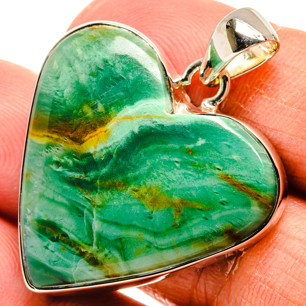 Variscite Pendants handcrafted by Anasilvercos - PD25059