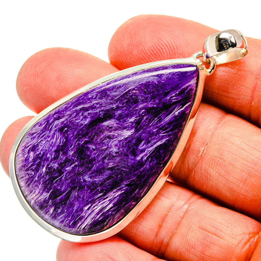 Charoite Pendants handcrafted by Anasilvercos - PD25060