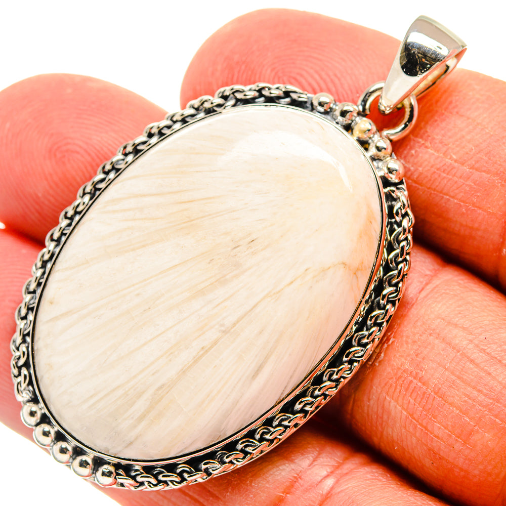 Scolecite Pendants handcrafted by Anasilvercos - PD25061