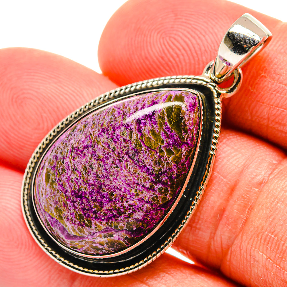 Stichtite Pendants handcrafted by Anasilvercos - PD25080