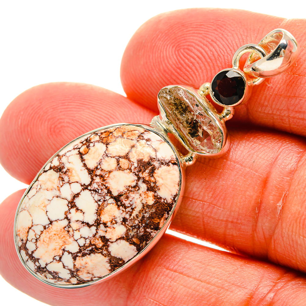 Wild Horse Jasper Pendants handcrafted by Anasilvercos - PD25104