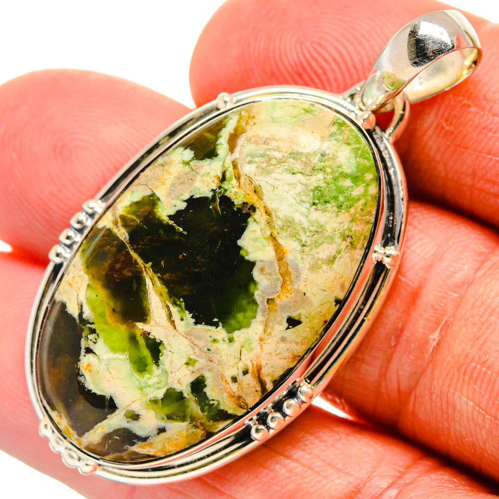 Rainforest Opal Pendants handcrafted by Anasilvercos - PD25109