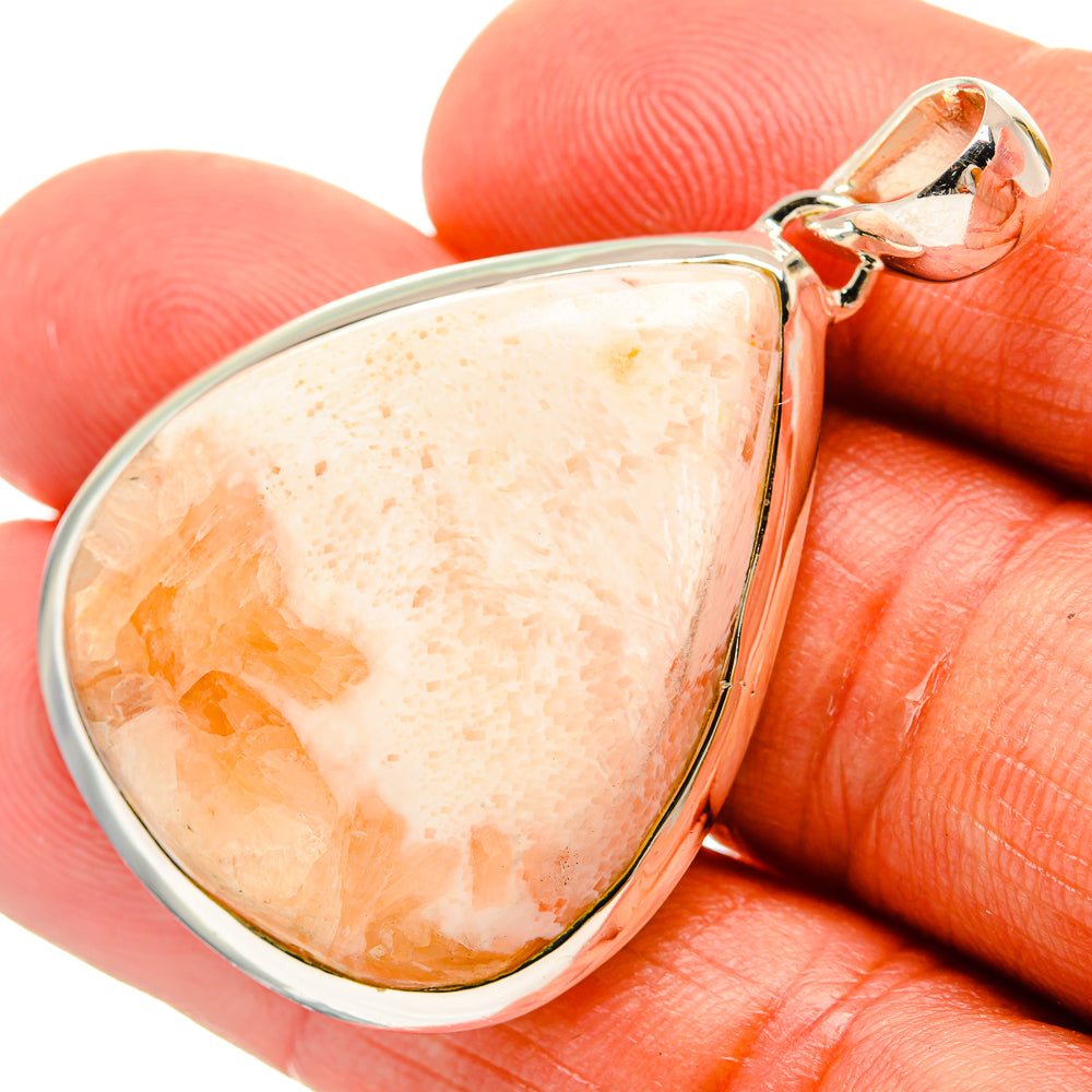 Scolecite Pendants handcrafted by Anasilvercos - PD25111