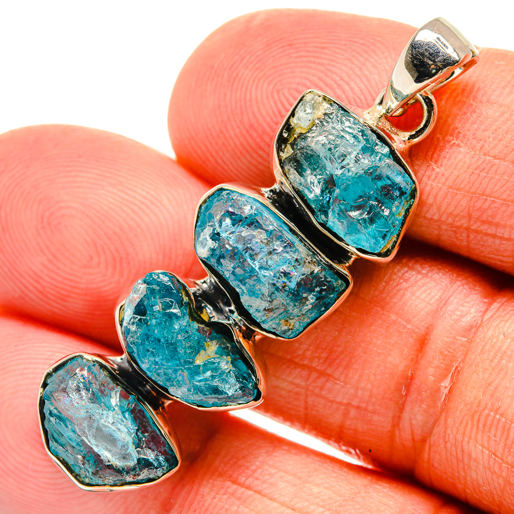 Apatite Pendants handcrafted by Anasilvercos - PD25122