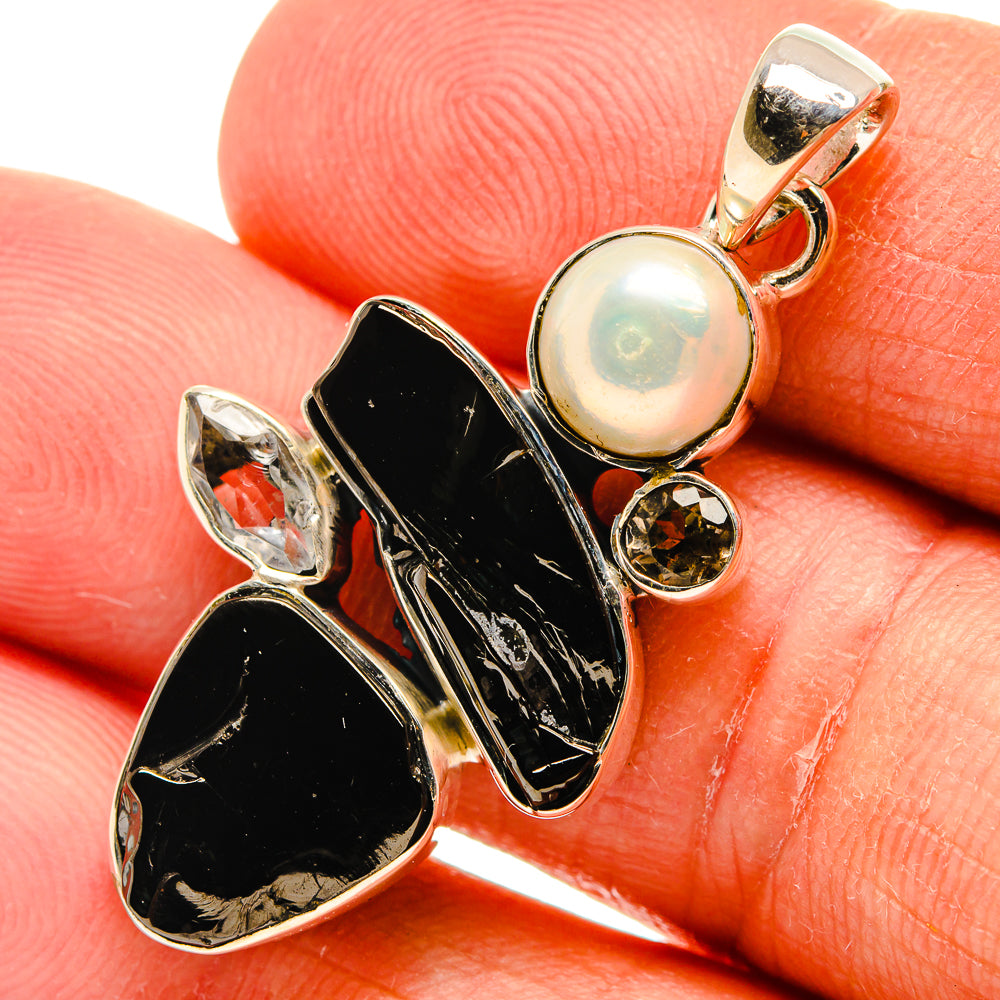 Shungite Pendants handcrafted by Anasilvercos - PD25144