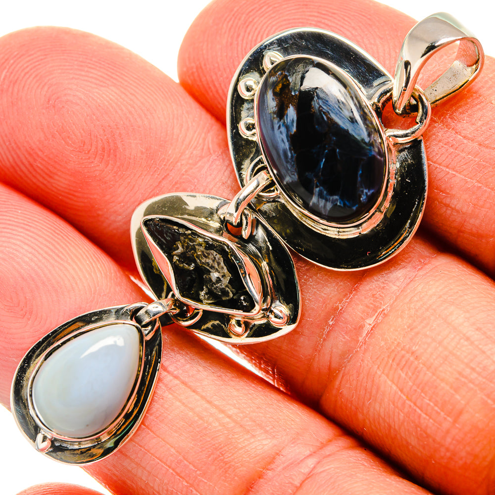 Pietersite Pendants handcrafted by Anasilvercos - PD25157