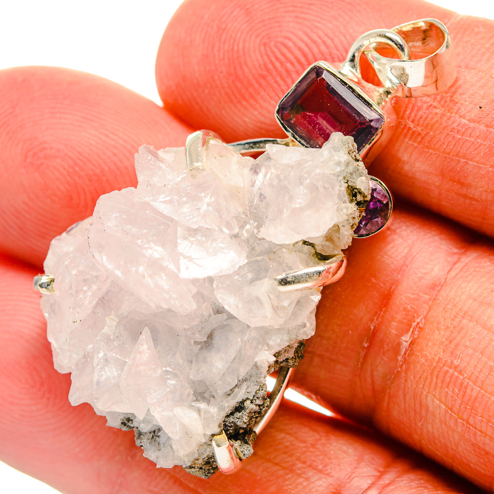 Rainbow Moonstone Pendants handcrafted by Anasilvercos - PD25168