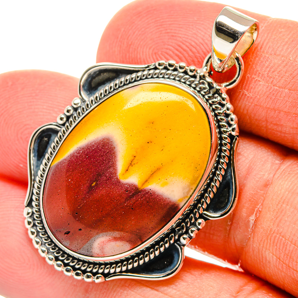 Mookaite Pendants handcrafted by Anasilvercos - PD25174