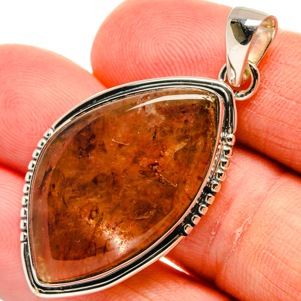 Sunstone Pendants handcrafted by Anasilvercos - PD25177