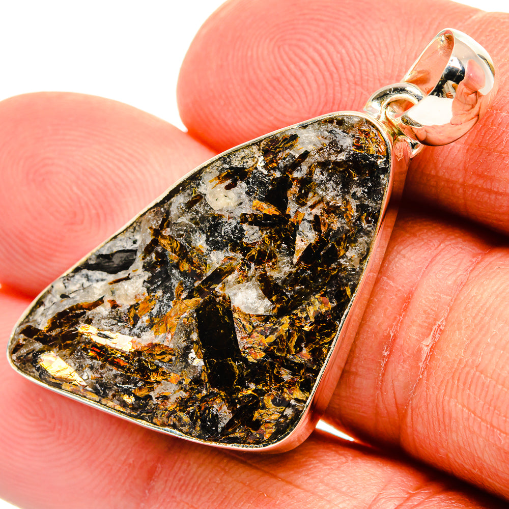 Astrophyllite Pendants handcrafted by Anasilvercos - PD25178