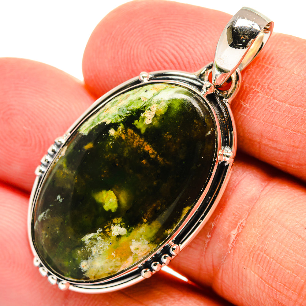 Rainforest Opal Pendants handcrafted by Anasilvercos - PD25185