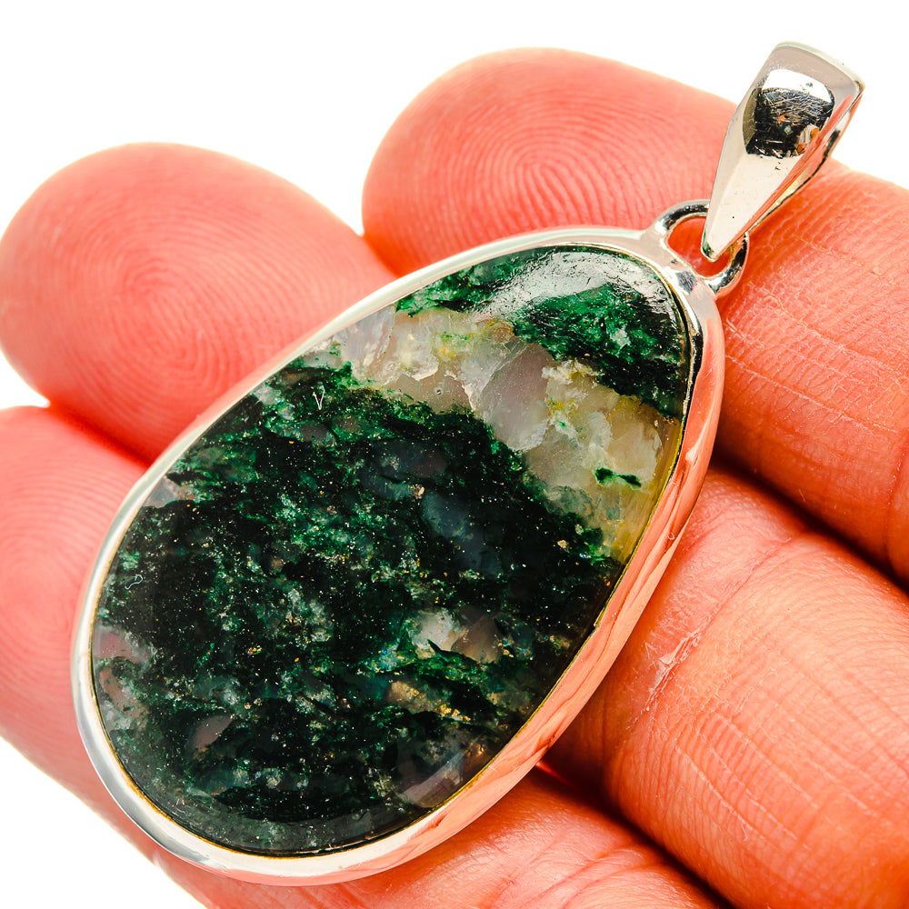 Green Aventurine Pendants handcrafted by Anasilvercos - PD25189