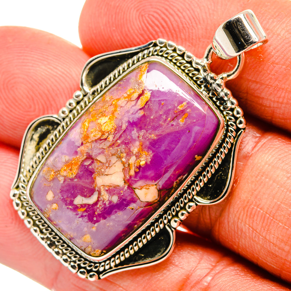 Phosphosiderite Pendants handcrafted by Anasilvercos - PD25241