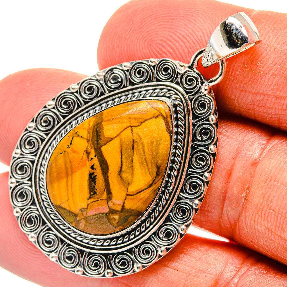 Picture Jasper Pendants handcrafted by Anasilvercos - PD25245