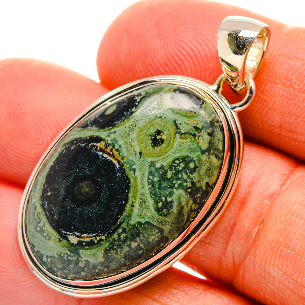 Galaxy Jasper Pendants handcrafted by Anasilvercos - PD25274