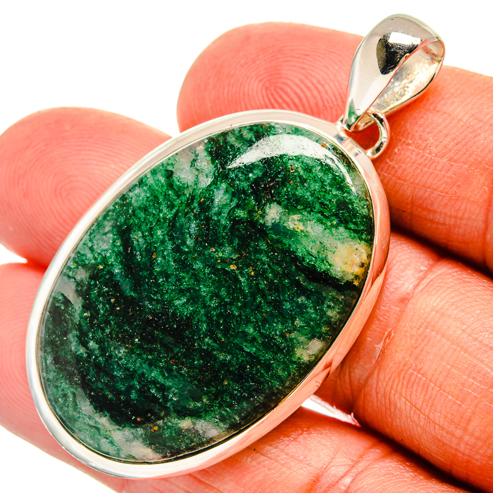 Green Aventurine Pendants handcrafted by Anasilvercos - PD25280