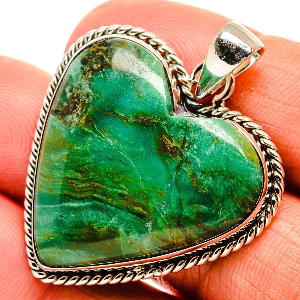 Peruvian Opal Pendants handcrafted by Anasilvercos - PD25286