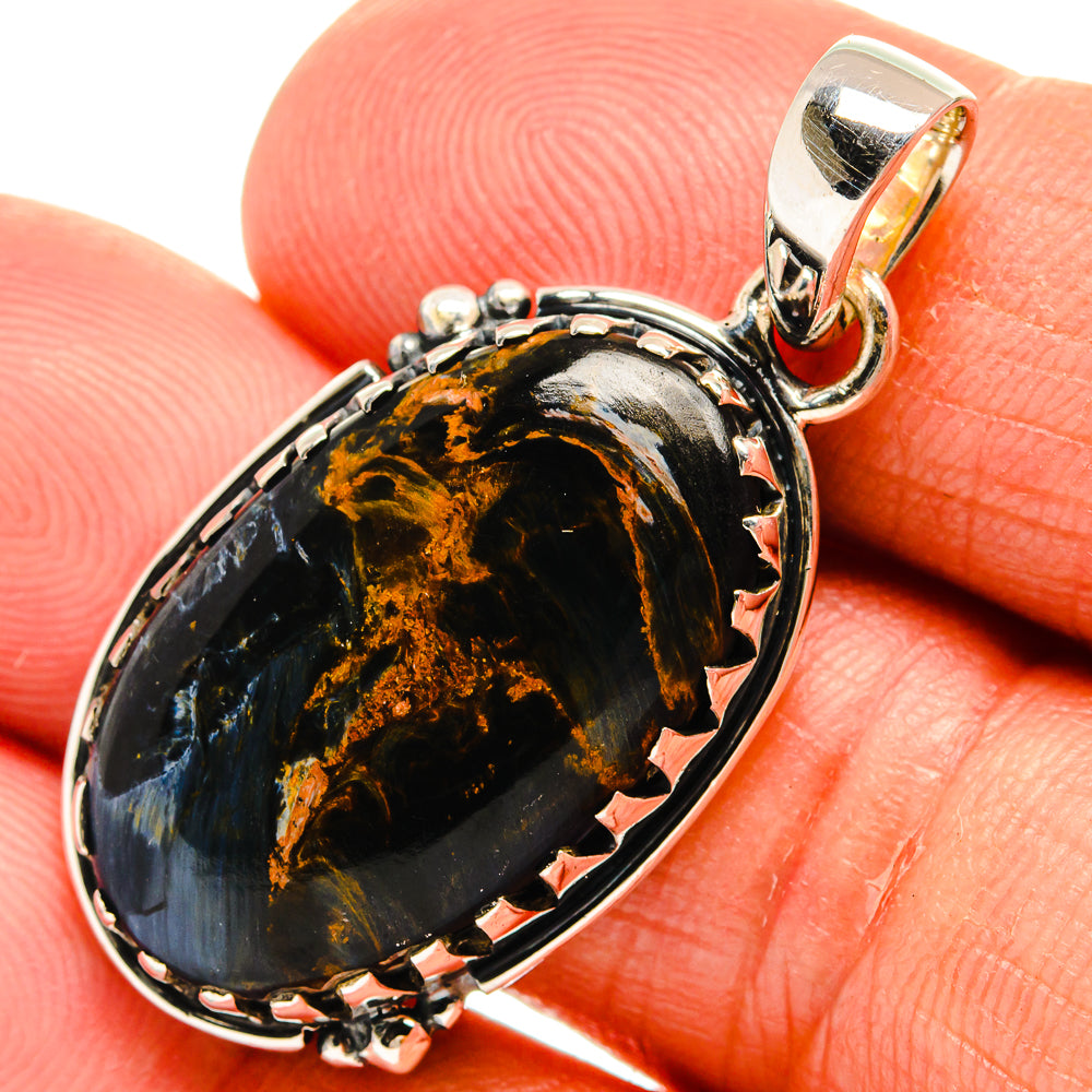Pietersite Pendants handcrafted by Anasilvercos - PD25294