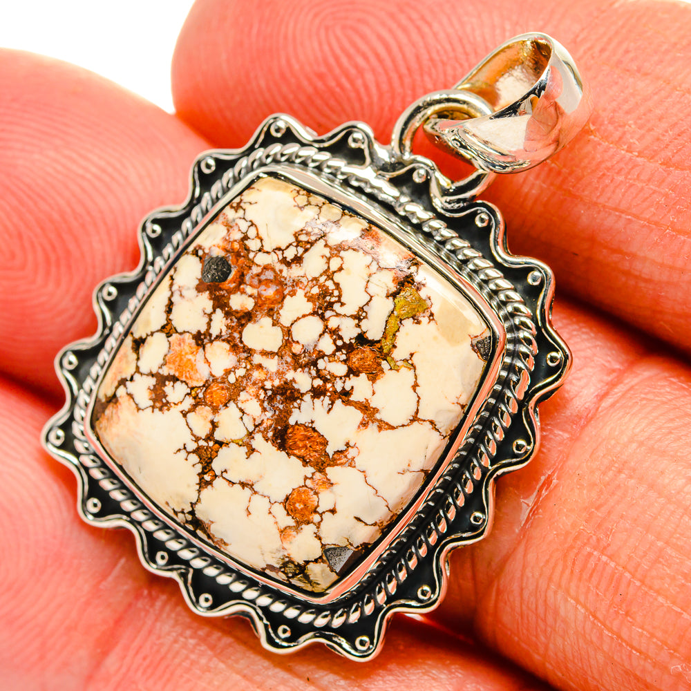 Wild Horse Jasper Pendants handcrafted by Anasilvercos - PD25303