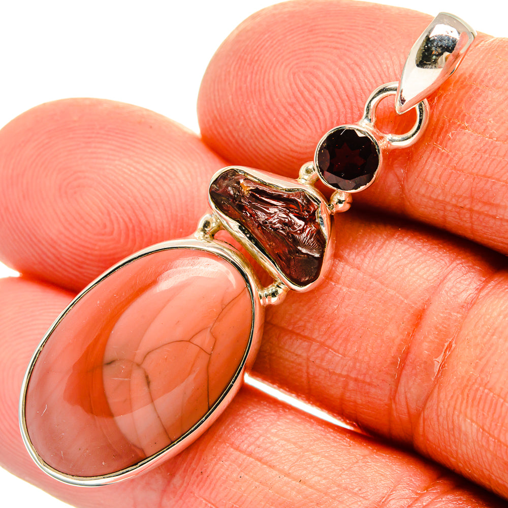 Imperial Jasper Pendants handcrafted by Anasilvercos - PD25314