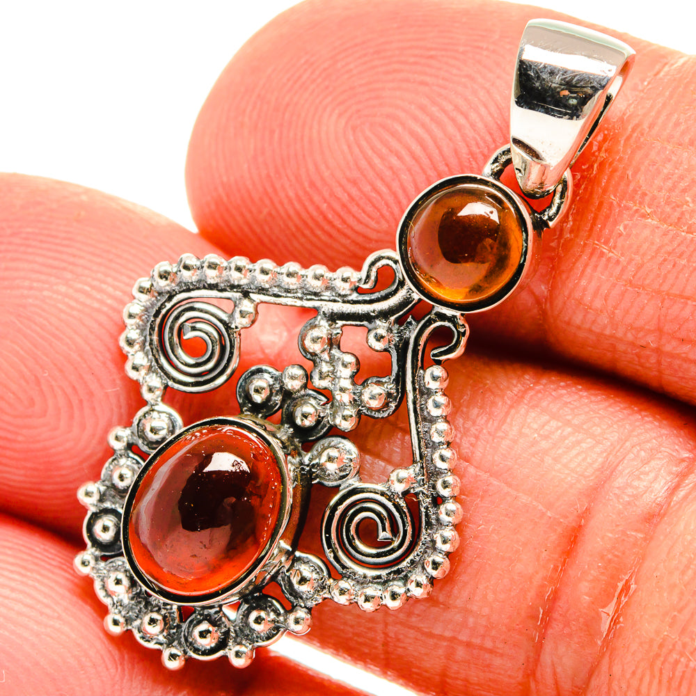 Carnelian Pendants handcrafted by Anasilvercos - PD25339