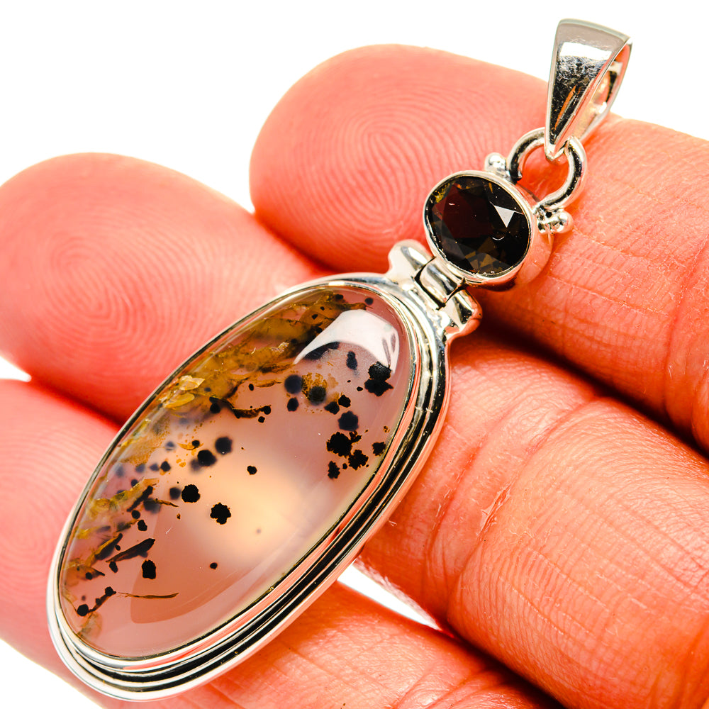 Montana Agate Pendants handcrafted by Anasilvercos - PD25347