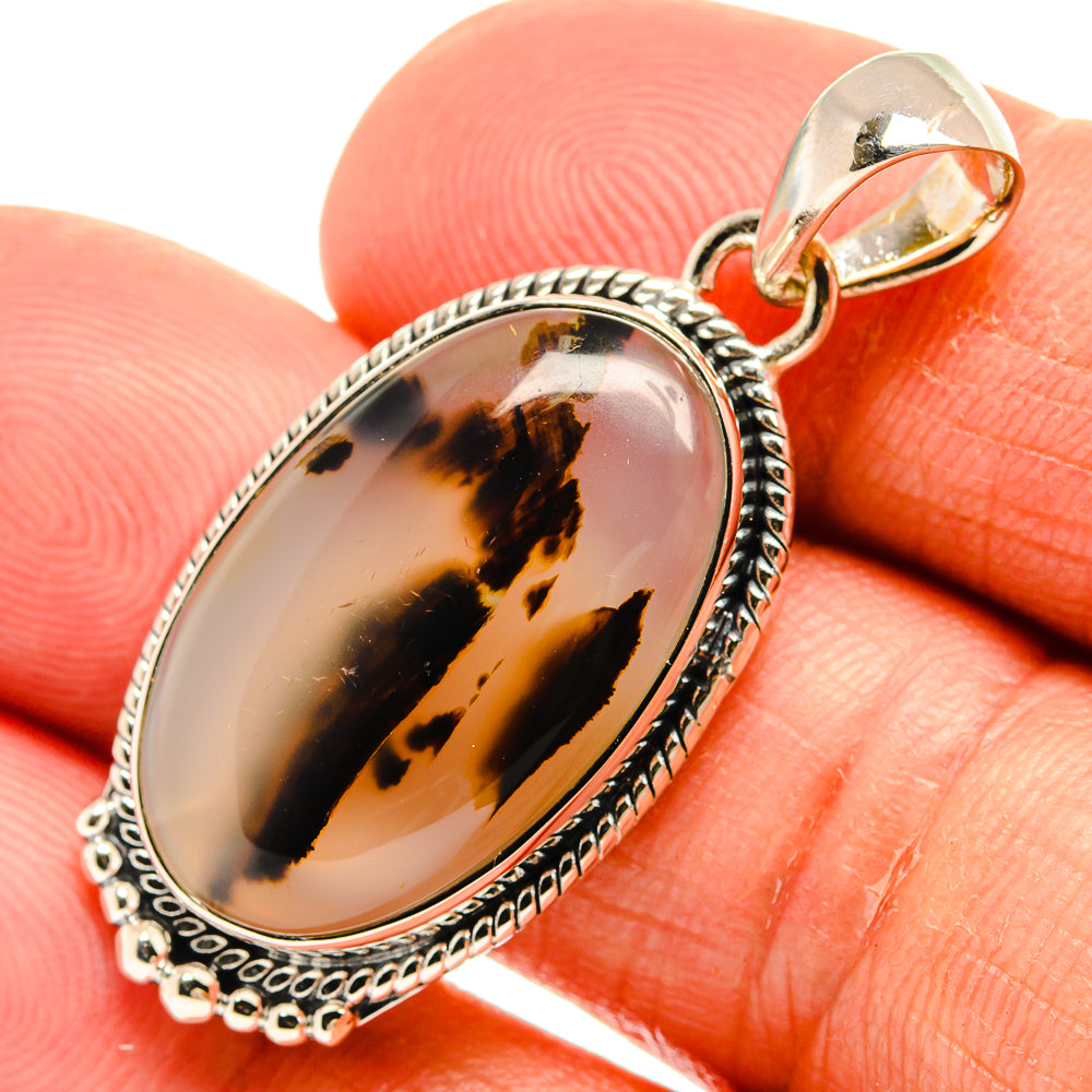 Montana Agate Pendants handcrafted by Anasilvercos - PD25348