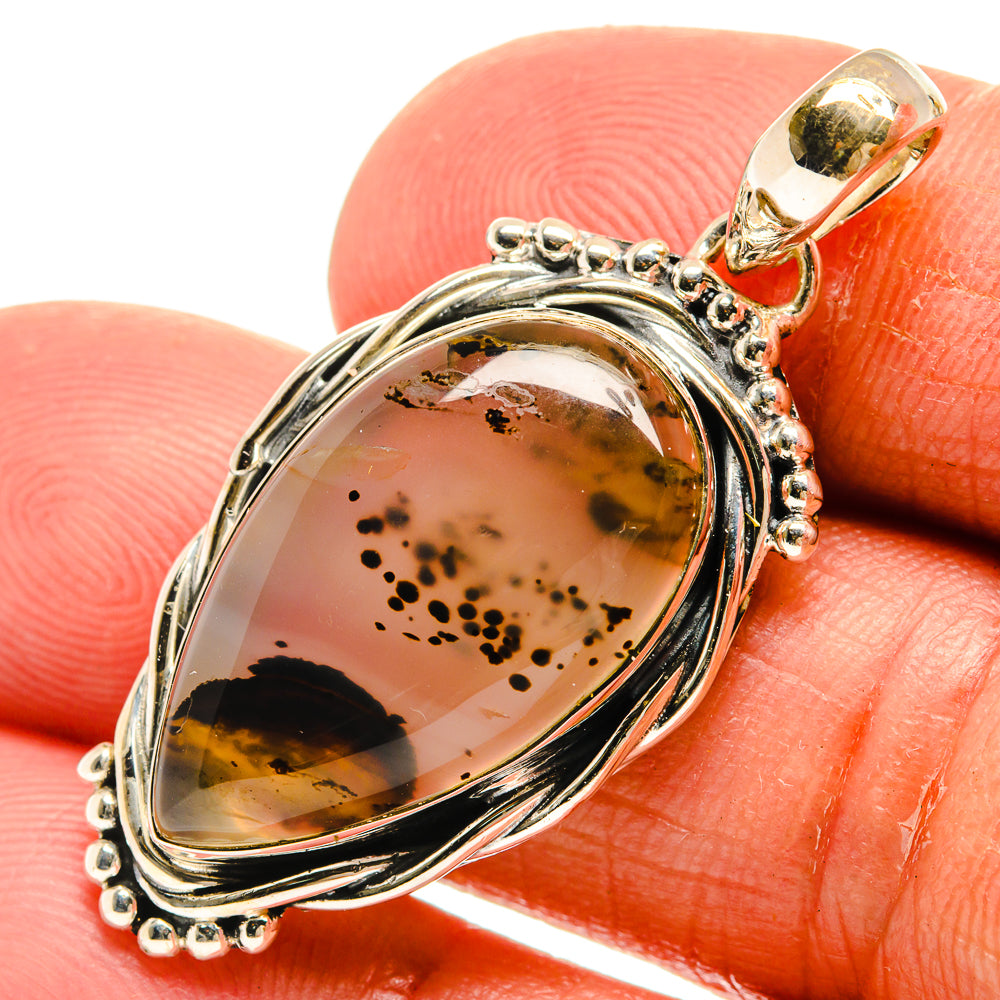 Montana Agate Pendants handcrafted by Anasilvercos - PD25349