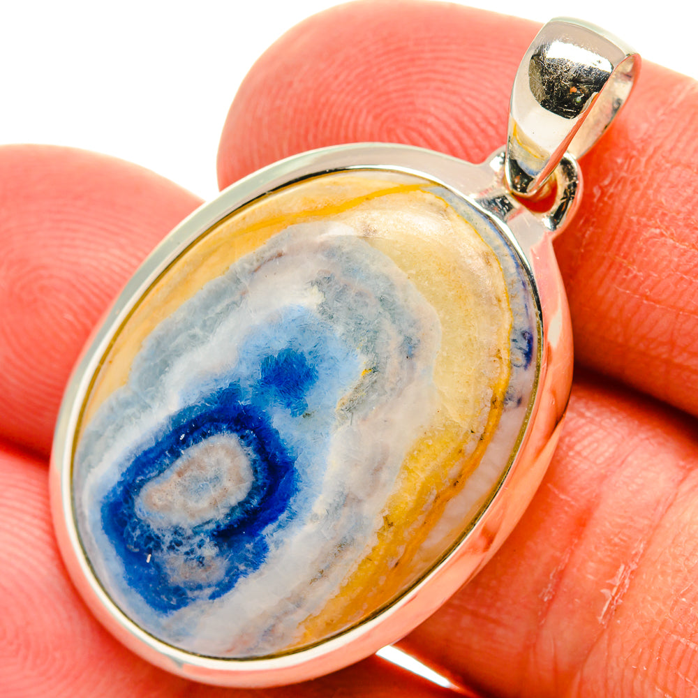 Sodalite Pendants handcrafted by Anasilvercos - PD25418