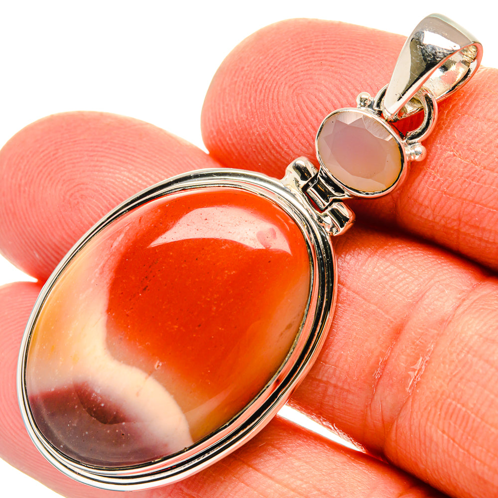 Mookaite Pendants handcrafted by Anasilvercos - PD25424