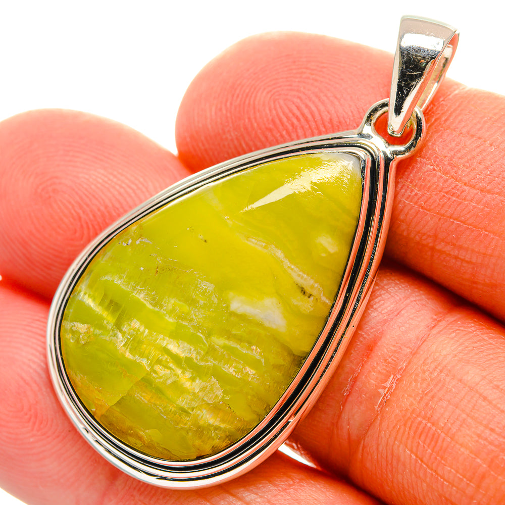 Rainforest Opal Pendants handcrafted by Anasilvercos - PD25434