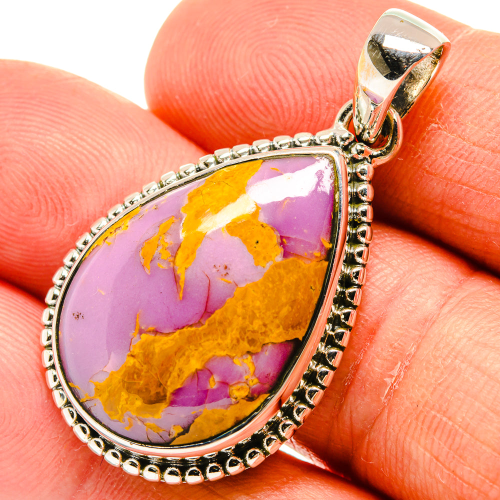 Phosphosiderite Pendants handcrafted by Anasilvercos - PD25472
