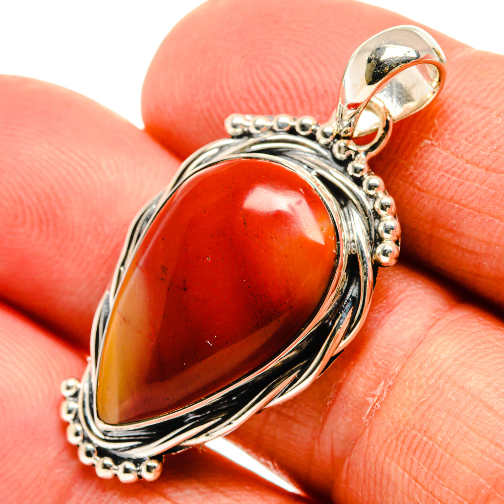Mookaite Pendants handcrafted by Anasilvercos - PD25479