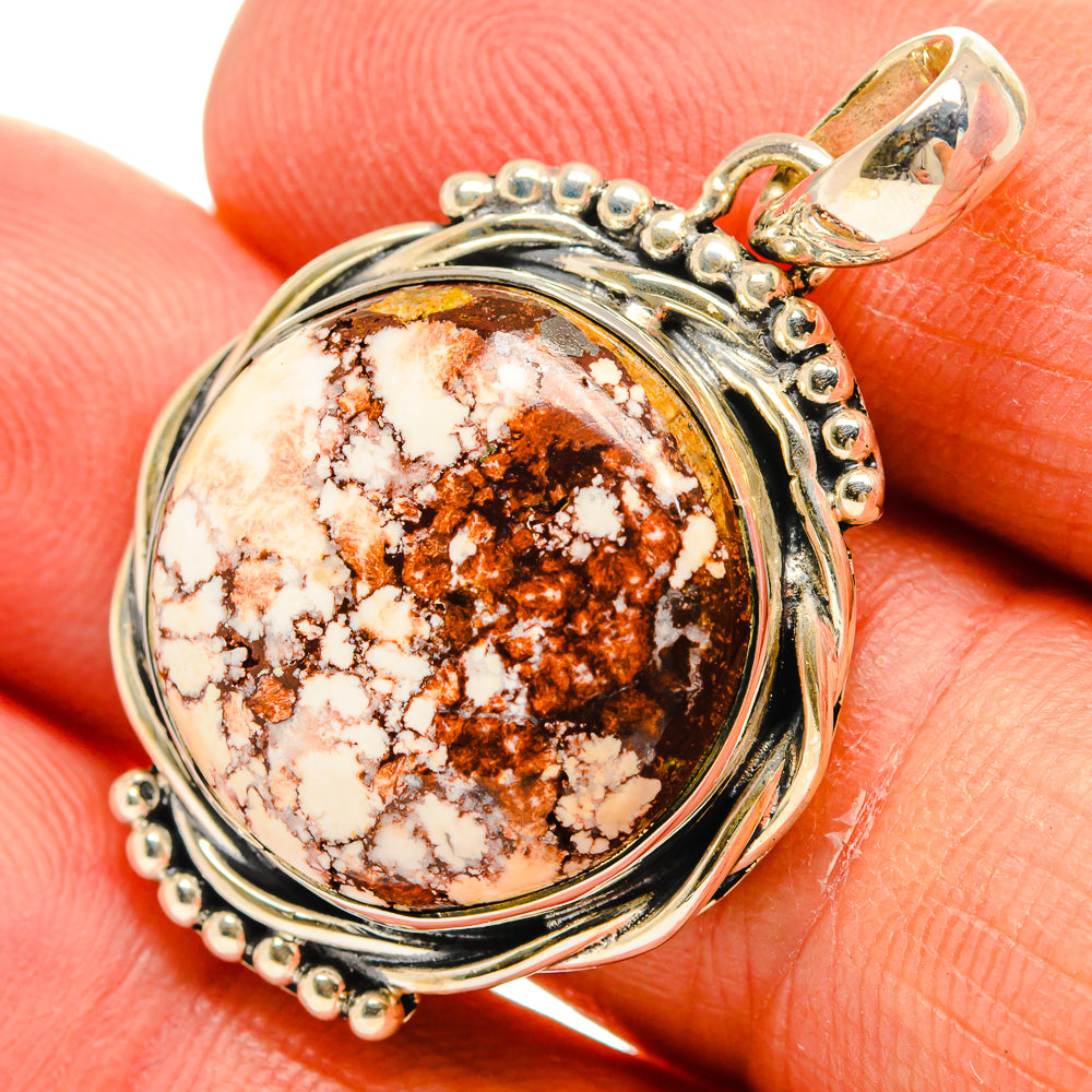 Wild Horse Jasper Pendants handcrafted by Anasilvercos - PD25480