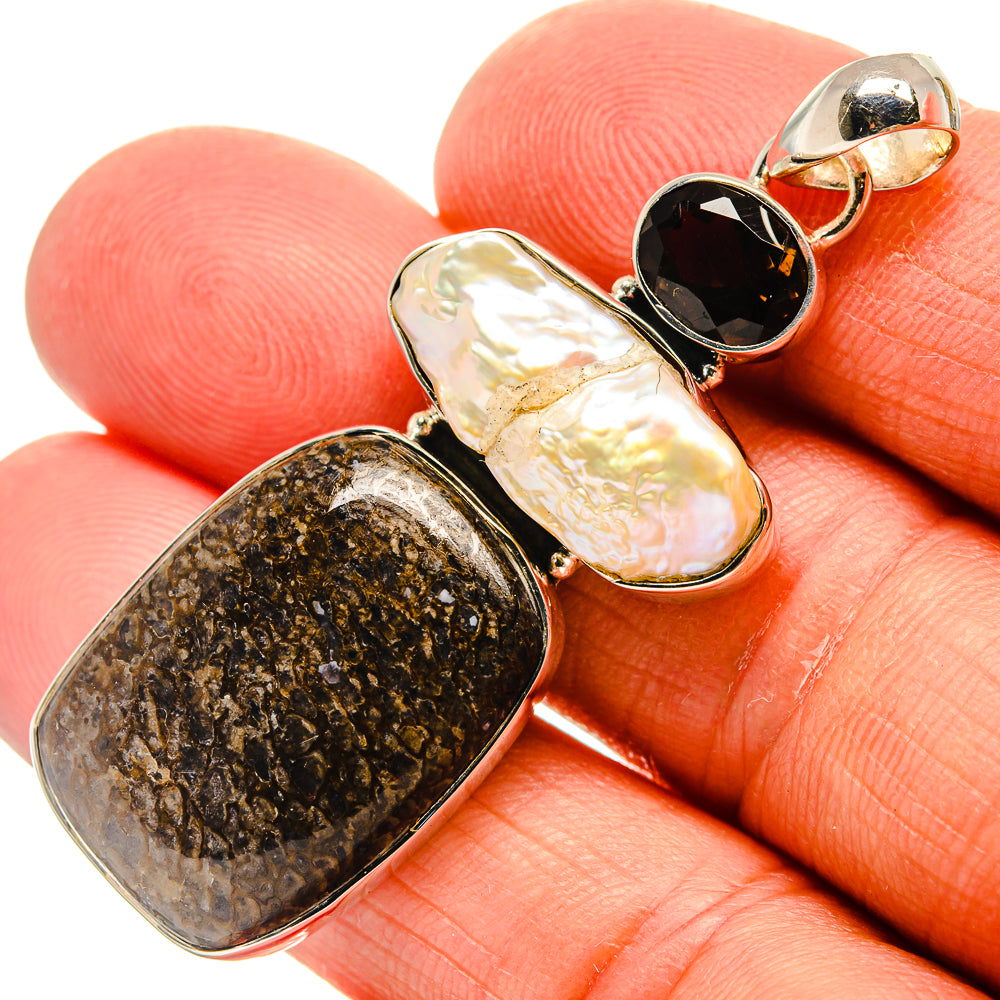 Dinosaur Bone Pendants handcrafted by Anasilvercos - PD25486