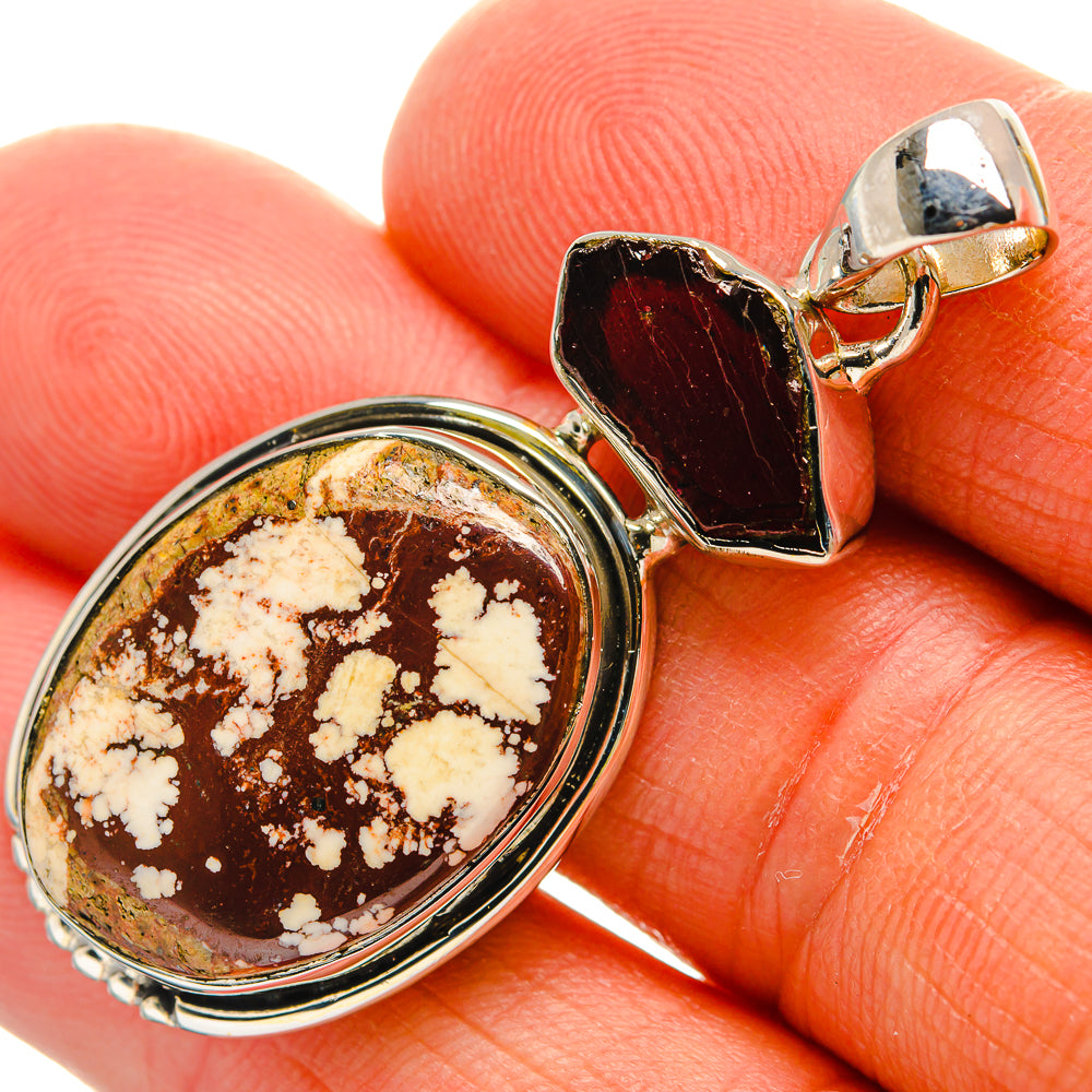 Wild Horse Jasper Pendants handcrafted by Anasilvercos - PD25491