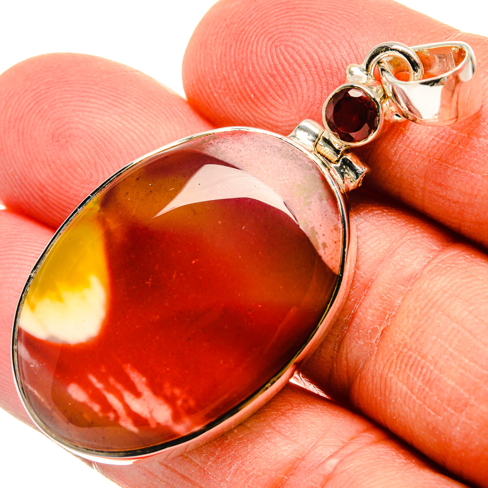 Mookaite Pendants handcrafted by Anasilvercos - PD25536