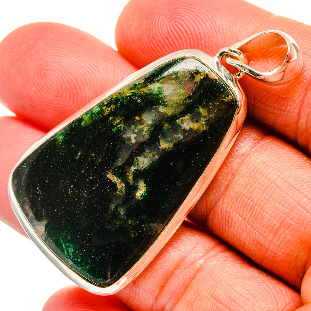 Green Aventurine Pendants handcrafted by Anasilvercos - PD25544