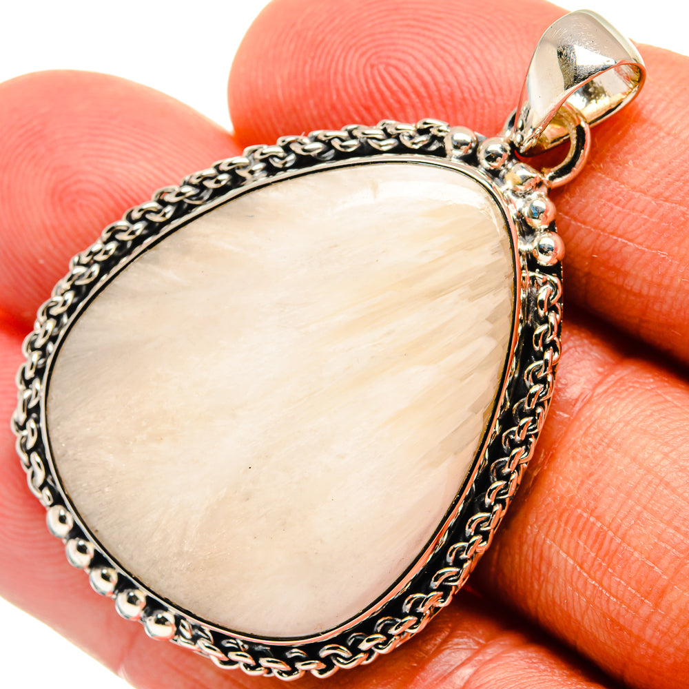 Scolecite Pendants handcrafted by Anasilvercos - PD25553