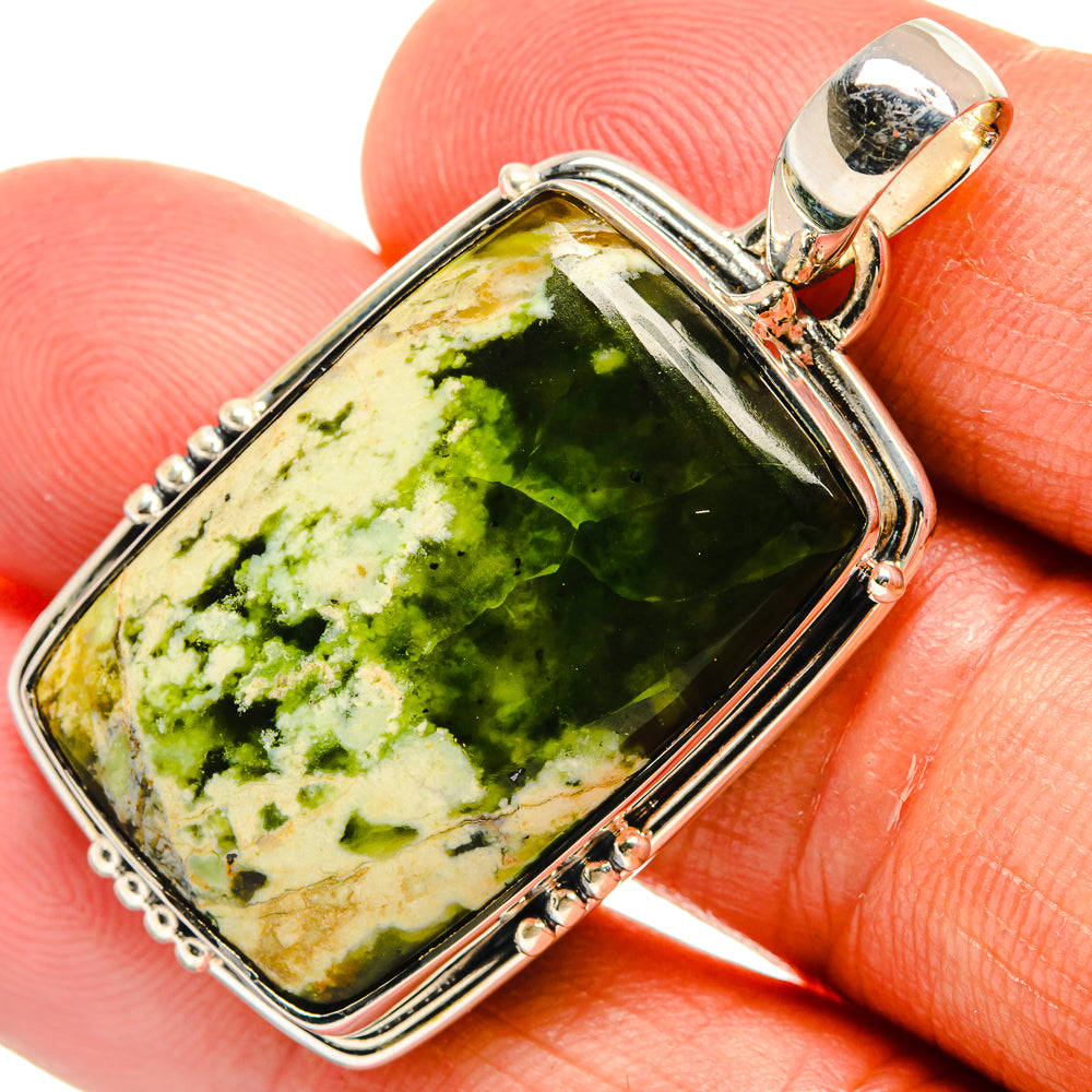Rainforest Opal Pendants handcrafted by Anasilvercos - PD25555