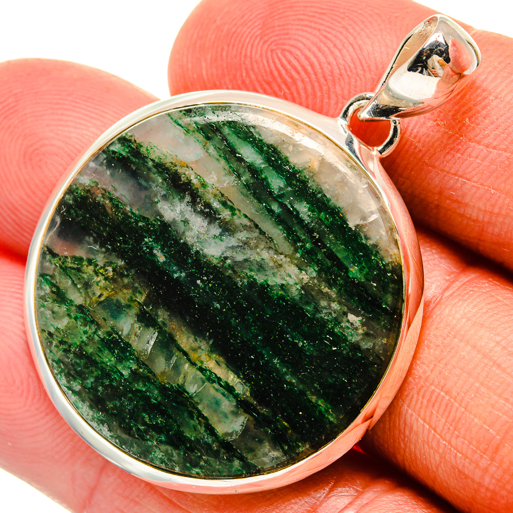 Green Aventurine Pendants handcrafted by Anasilvercos - PD25563