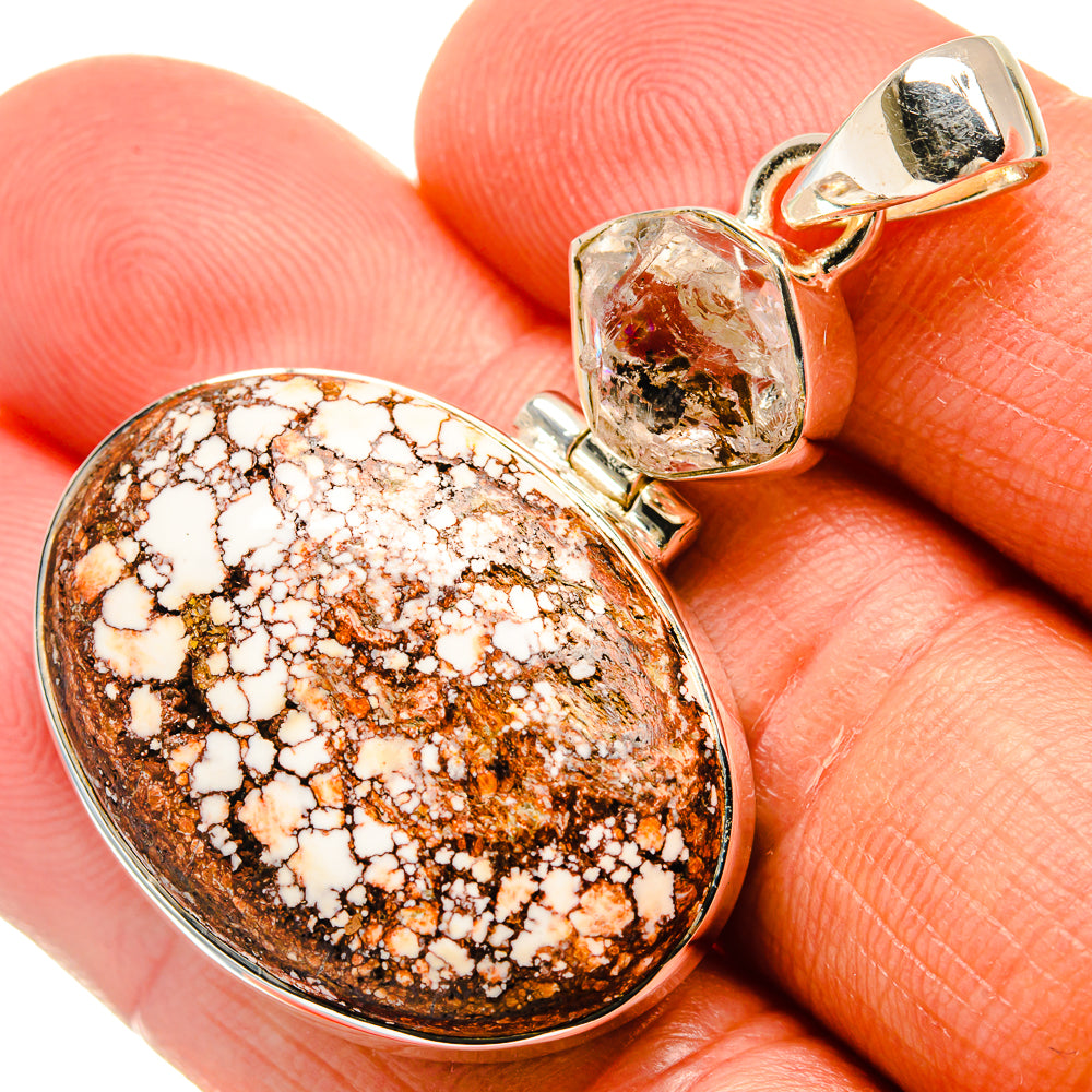 Wild Horse Jasper Pendants handcrafted by Anasilvercos - PD25568