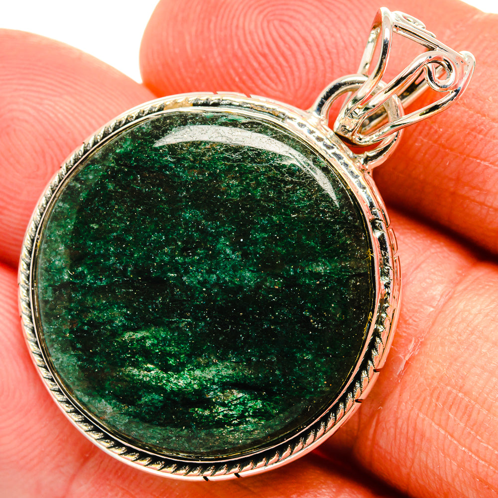Green Aventurine Pendants handcrafted by Anasilvercos - PD25570