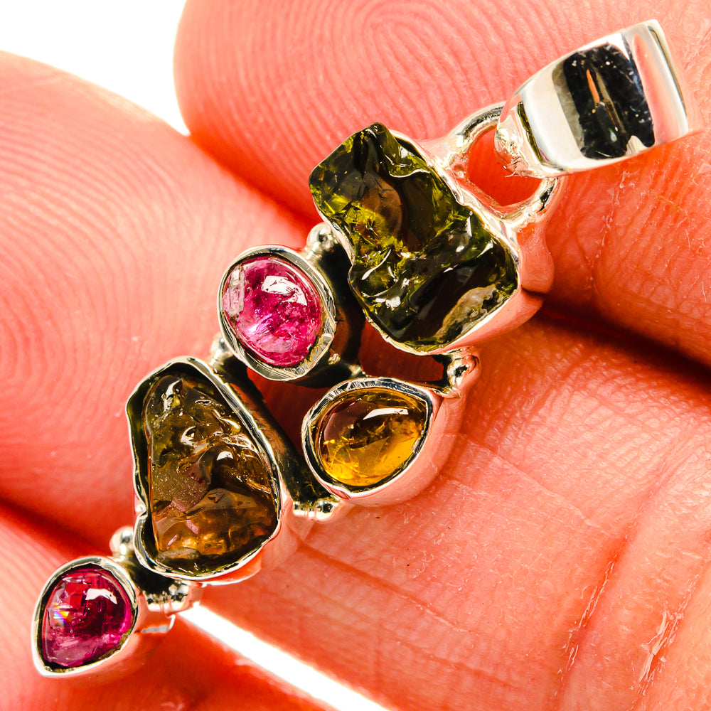 Tourmaline Pendants handcrafted by Anasilvercos - PD25626