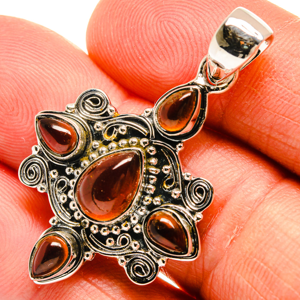 Carnelian Pendants handcrafted by Anasilvercos - PD25634