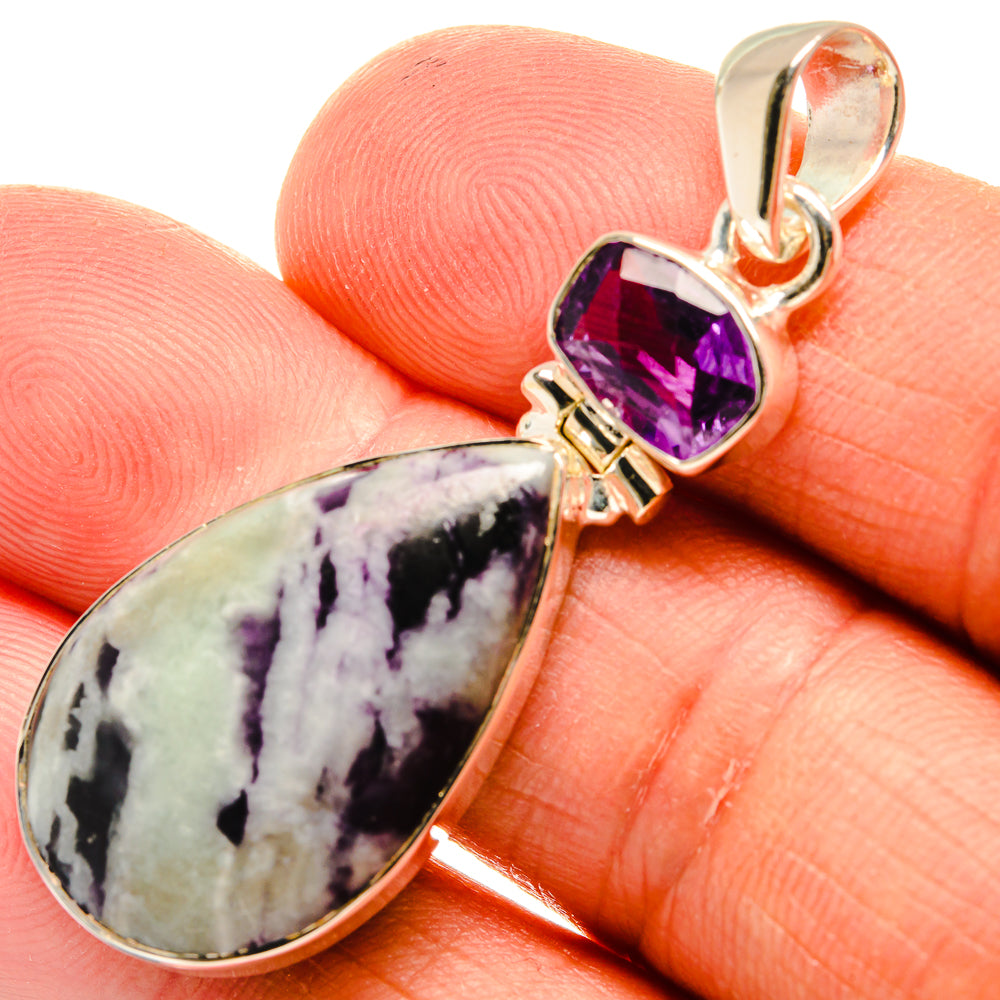 Tiffany Stone Pendants handcrafted by Anasilvercos - PD25669