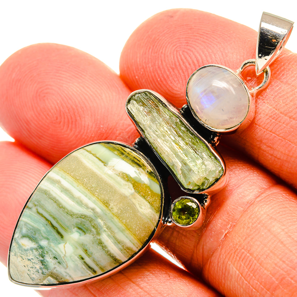 Ocean Jasper Pendants handcrafted by Anasilvercos - PD25671