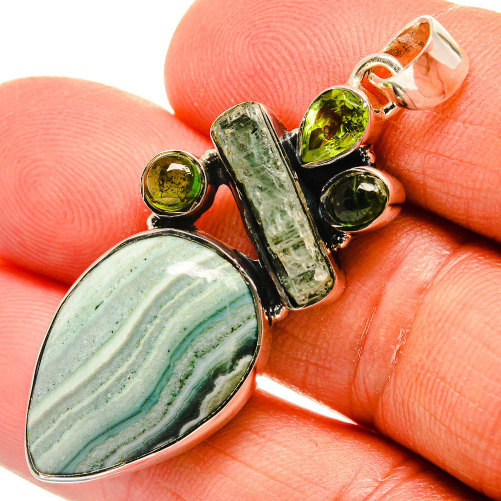 Ocean Jasper Pendants handcrafted by Anasilvercos - PD25673